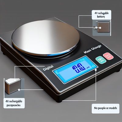 30kg Digital Weighing Scale with IP44 Protection and Rechargeable Battery