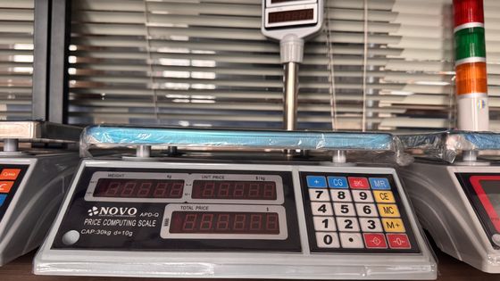 Compact and Precise Digital Weighing Scale with 6000g Range 120mm Load Cell and 4v Rechargeable Battery